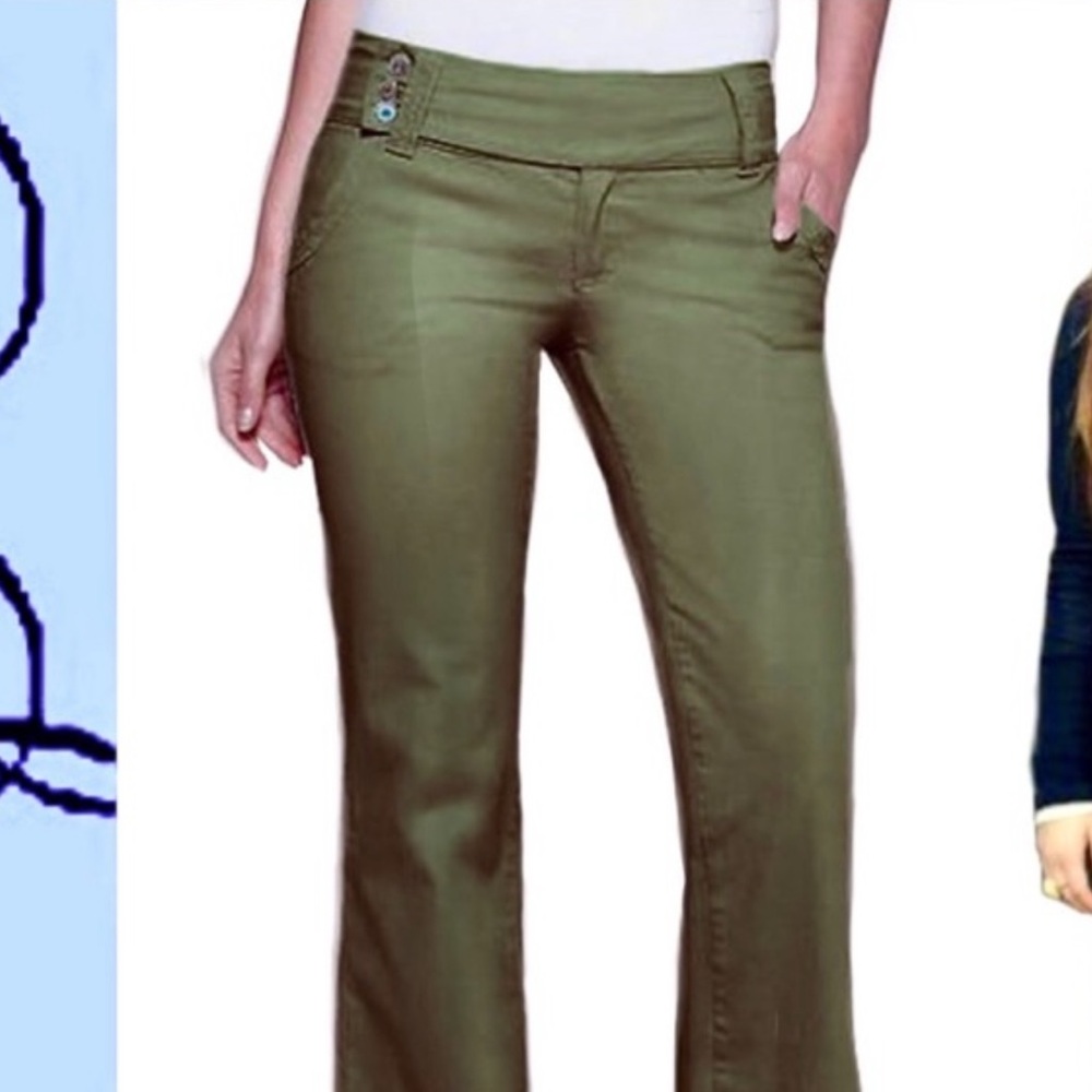 Blue Jean Flare Pants